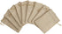 Tendwarm 20 Pcs Mini Size Burlap Gift Bags, 3x4 Inch Drawstring Linen Jewelry Bags for Wedding Party Favors