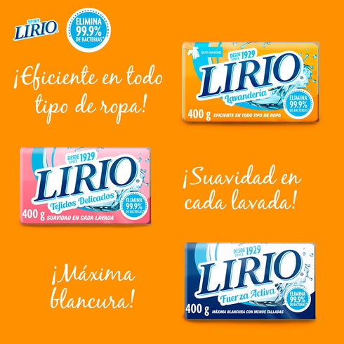 Lirio 14.1 , Laundry Soap Clasico, Ounce