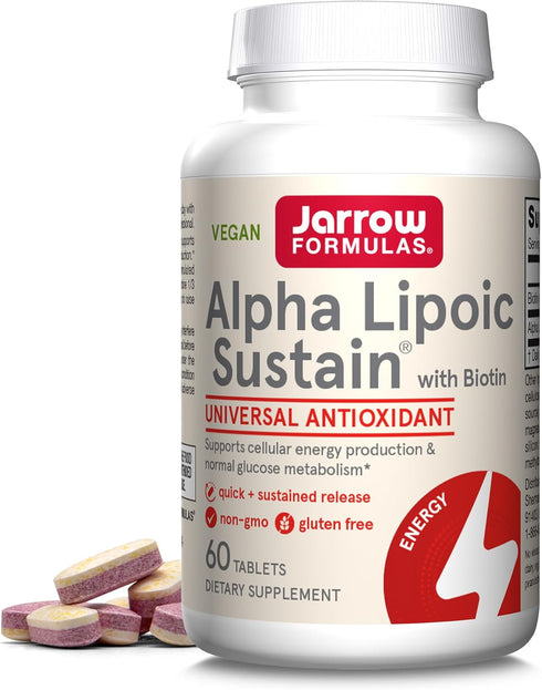 Jarrow Formulas Alpha Lipoic Sustain 300mg, 60 Count
