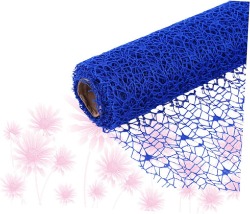 Roll Tulle Craft Ribbon, Wide Whimsy Ribbon for DIY Craft, Spider Web Decoration, Handmade Mesh Flower Ribbon