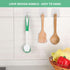 Dish Brush with Handle, 2 Pack Kitchen Scrub Brushes with Built-in Scraper for Cleaning Dishes and Pots
