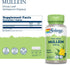 SOLARAY Mullein Leaf, Herbal Support for Healthy Respiratory Function, 330mg, Vegan, 100 Servings