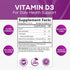 Vitamin D3 Gummies 5,000 IU 125 mcg - Extra Strength to Support Bone Health and Natural Immune Support - Delicious, Non-GMO, Tasty Gummy for Children, Adults, and Seniors - 120 Gummies