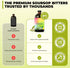 Immune 16 oz Serene Herbs - Soursop Bitters Liquid - Organic Herbal Guanabana Detox with Black Seed, Moringa & Ginger