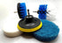 4 Piece Drill Brush Attachment Set, Scrubbing Pad and Sponge, Deep Cleaning Kit for Bathroom Kitchen and Car