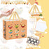 Wauprant Japanese Noodles Gift Bag Ramen Fans Birthday Decoration Japanese Foodie Favors Bags Wrapping Paper Greeting
