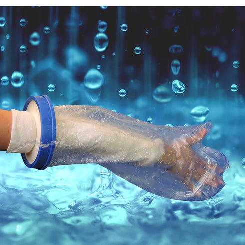 HealthGoodsIn Adult Arm Cast Cover, Reusable Waterproof Wound Protector for Shower (Lightweight)