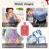 HomeTop Premium Classic Rubber Hot Water Bottle - Red Color