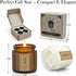 Set 4 Pack Candle Gift for Home Scented Soy Wax Candles, Lavender, Jasmine, Sandalwood & Sage Long Lasting Aromatherapy