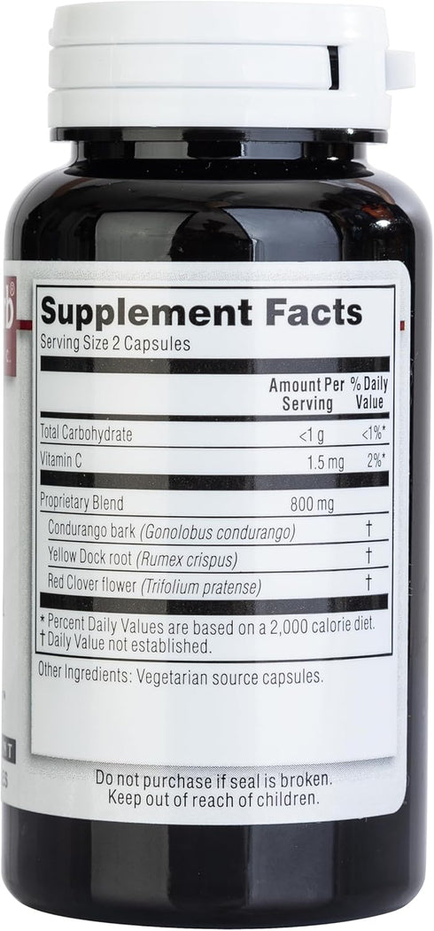 Kroeger Herb Candida Formula #1 Cleanse Supplement, 100 Capsules for Women & Men - Supports Yeast Balance