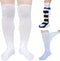 2 Pairs Replacement Socks for Air Cast Walking Boot Walker Brace, Orthopedics Socks for Fracture Boot