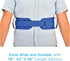 NOVA Transfer Belt with Grip Handles, Extra Wide Gait Belt for Patient Mobility, Sizes 36", 42", 48".