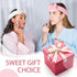 Fmeida Spa Headband and Wristband Set - Light Blue, 3 Pack Spa Night Essentials for Women