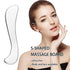 Yiodauh 6 Scraping Massage Tool Pcs Stainless Steel Gua Sha Tool Manual Massage Scraping Board Physical Therapy Pain