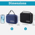ProCase Diabetic Supplies Hard Travel Case, Diabetes Storage Bag for Glucose Meter, Insulin Pen, Blood Sugar Test Strips