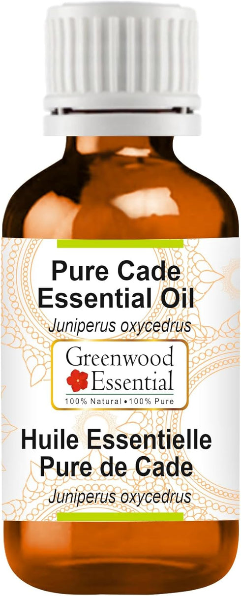 Pure Cade Essential Oil (Juniperus oxycedrus) Steam Distilled 30ml (1 oz)