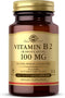 Solgar Vitamin B2 (Riboflavin) 100mg, 100 Vegetable Capsules - Non-GMO, Vegan, Gluten Free, Dairy Free, Kosher, Halal -