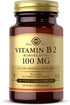 Solgar Vitamin B2 (Riboflavin) 100mg, 100 Vegetable Capsules - Non-GMO, Vegan, Gluten Free, Dairy Free, Kosher, Halal -