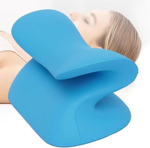 POAdwhmnr Neck Massager, Neck and Shoulder Relaxer, Heated Neck Stretcher for Pain Relief