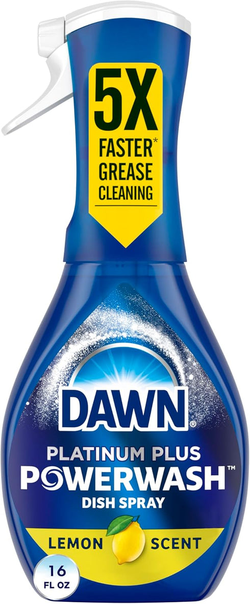 Dawn Powerwash Lemon Dish Spray ¦ Dish Soap Starter Kit, 16 Fl Oz