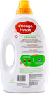 Orange House Liquid Laundry Detergent, Free and Clear, Natural Clean Laundry Detergent, Made of Orange Oil, Hypoallergenic Liquid Detergent No Harmful Chemical, 135.3 Fl Oz, HE & Standard Machine