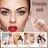 Pimoys 6 Pieces Powder Puff Face Makeup Puff, Soft Triangle Velour Cosmetic Sponge for Loose Powder and Contouring