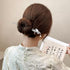 inSowni 8 Pieces Decorative Retro Crystal Pearl Hair Sticks, Asian Chinese Hanfu Hair Forks for Women Girls