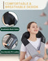 Neck Massager with Heat, Shiatsu Shoulder and Back Massager, Electric Kneading Back Massager, Massage Pillow for Deep