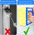 YudeWater 8Pcs 7-Finger 4 Window Venetian Blind Cleaner Duster Tool, Microfiber Dusting Brush for Wood/Vinyl Blinds