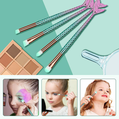Makeup Brush Set, 11Pcs Eye Makeup Brushes for Eyeshadow, Concealer, Eyeliner