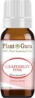 10 ml Pink Grapefruit Essential Oil 100% Pure Undiluted Therapeutic Grade Cold Pressed for Aromatherapy and Cleaning.