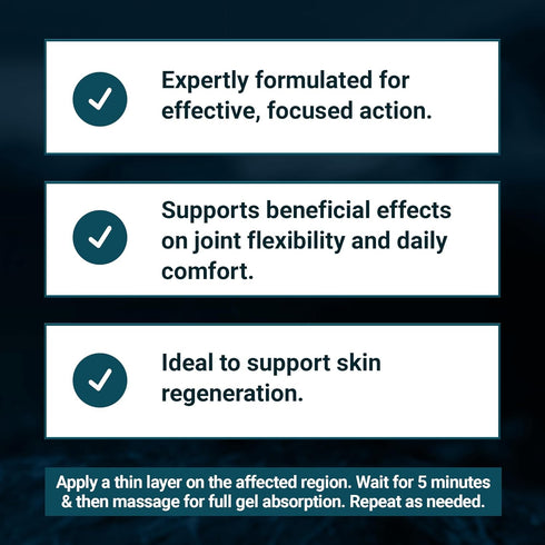 Orgono Living Silica Mineral-Based Collagen Booster Gel | Clinically Proven for Skin & Joint Health | 150mL