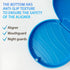 2 Pack Orthodontic Retainer Case, Simple Aligner Case for Invisalign, Night Mouth Guard Case (Blue)