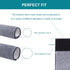 2 Pcs Wheelchair Armrest Pads Covers, Comfortable and Protective for Wheelchairs and Office Chairs (Size: M)
