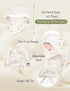 LILYSILK 100% Mulberry Silk Bonnet, 19 Momme Adjustable Night Sleep Cap for Sleeping, Ivory
