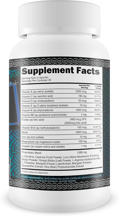 True You Health Celtic Salt Trick Boost for Blood Flow - Improved Formula - Our Best Blood Circulation Supplements