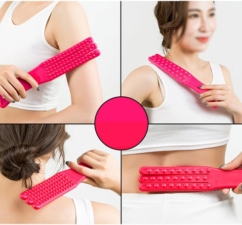 U Scinan Hammer Body Massage Pat Back Massage Tools Portable Massager Clap Stick for Shoulder Neck Foot (Random Color)