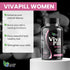 America Medic & Science VivaPill for Women (120 Capsules) Vitamins for Hair, Skin, Nails | Revitalizing Formula with