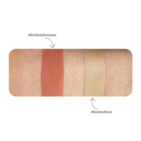 Voyage Gold Coast Face Palette by the Balm for Women - 0.35 oz Makeup
