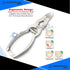 OdontoMed2011 Podiatrist Mycotic Toenail Nippers 6", Professional Double Action Nail Cutter Trimmer