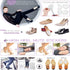 Non Slip Shoes Pads - Self-Adhesive Shoe Grips, Rubber Anti-Slip Sole Stick Protector (Clear, 3 Pairs)