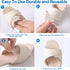 Metatarsal Pads Ball of Foot Cushions for Men and Women, Soft Gel Foot Pads for Pain Relief (4.2"x2.8", 4 Pairs)