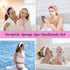 2 PCS Terry Towel Cloth Spa Headband for Women & Girls - Sponge Headbands for Skincare, Makeup Removal, Face Washing