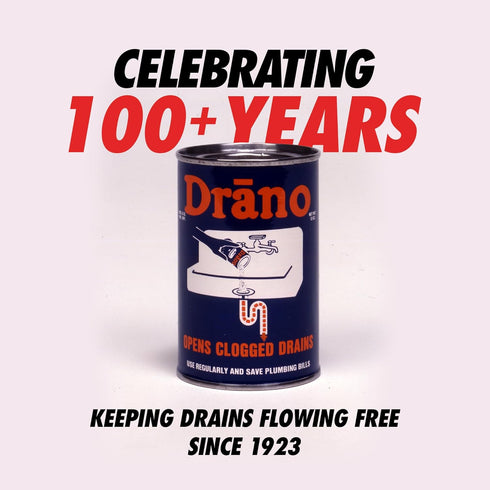 Drano Max Gel Drain Clog Remover and Cleaner, 42 oz (Pack of 2), Unclogs Shower or Sink Drains