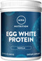 Egg White Protein MRM Nutrition | Vanilla Flavored | 23g Fat-Free Protein | with Digestive Enzymes | 10 Servings