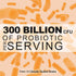 300 Billion CFU Probiotics - Probiotics for Women and Men, 12 Strains Plus Prebiotic for Immune & Digestive Health
