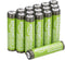Amazon Basics 16-Pack Rechargeable AAA NiMH Batteries, 850 mAh, High-Capacity, Recharge up to 500x Times