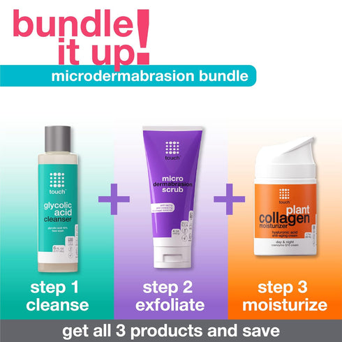 Microdermabrasion Facial Scrub and Exfoliator, Anti-Aging Exfoliating Face Scrub Polish Cream, Large 4 Ounce Size