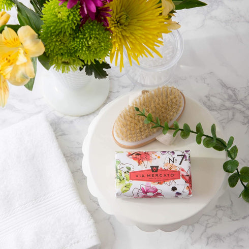 Italian Soap Bar, No. 7 - Peach, Fig Blossom & Rose (200 g)