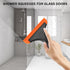 SetSail Shower Squeegee: Small Silicone Squeegee for Glass Doors, Windows, Bathroom & Car